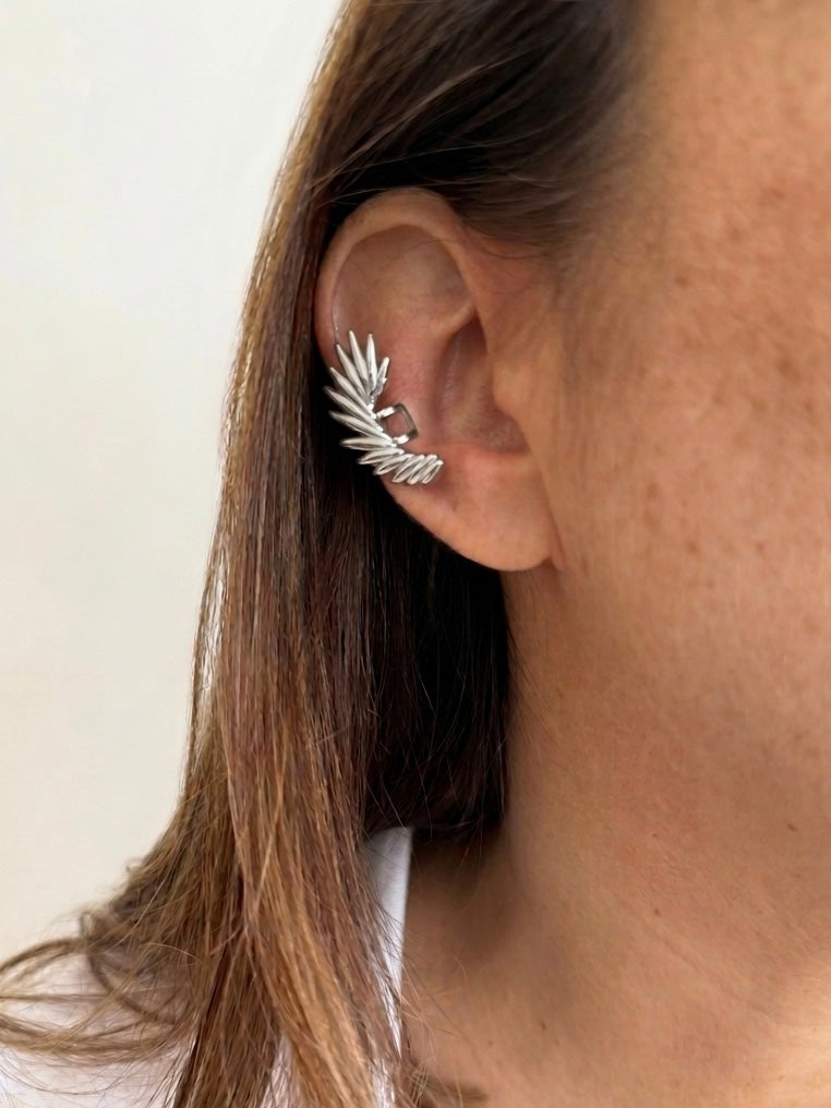 Earcuff Ella - monoboucle vendue à l’unité - doré ou argent