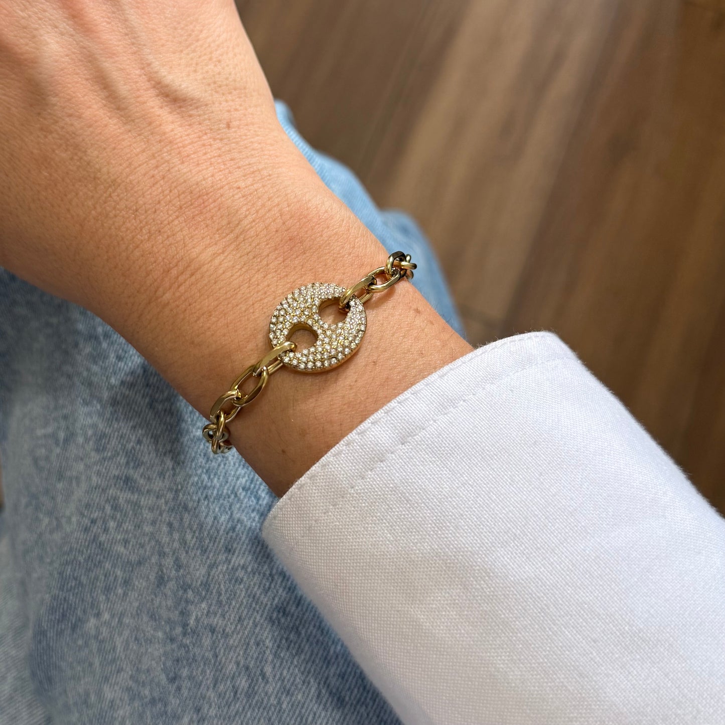 Sofia - le bracelet - doré ou argent