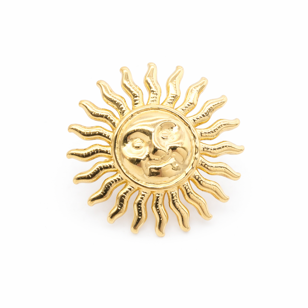 Bague Soleil - doré ou argent