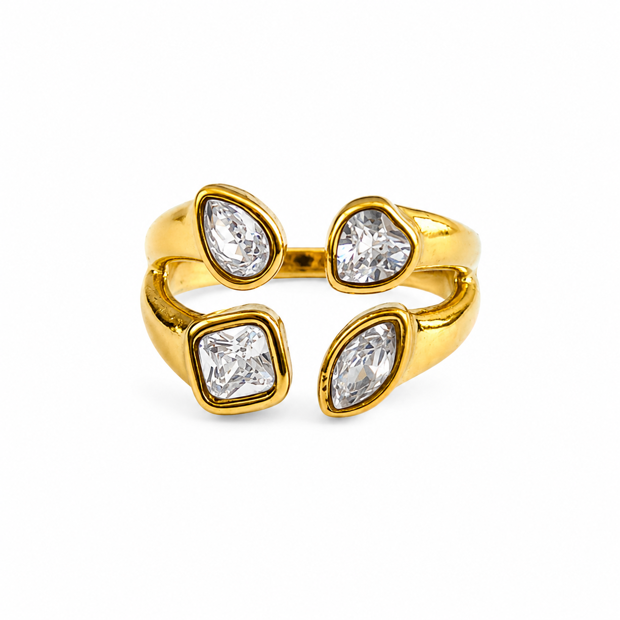 Bague Joya - doré ou argent
