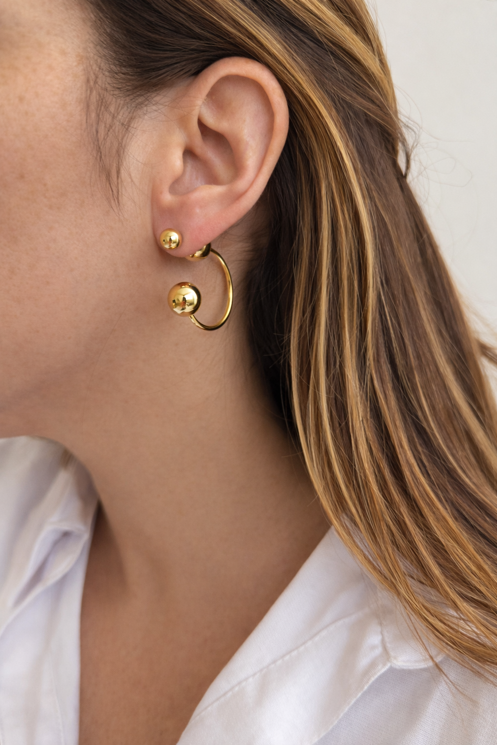 Riley - la paire - doré ou argent