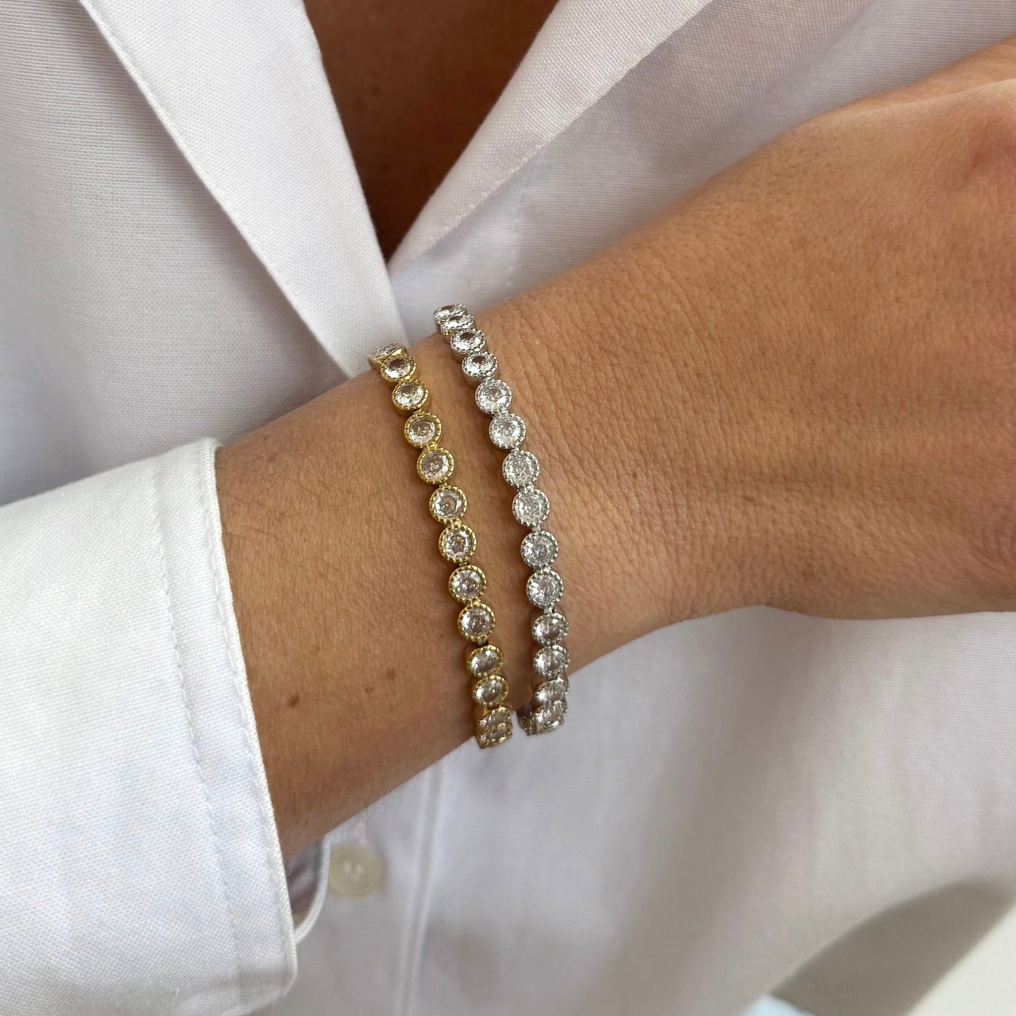 Oriana - le bracelet - doré ou argent