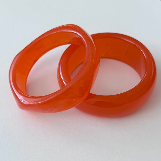 Ivana - Duo de Maxi Joncs - orange