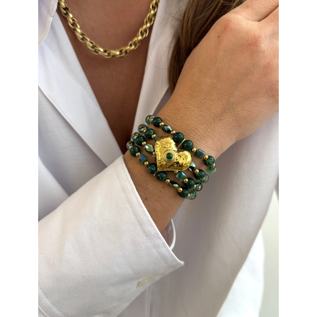 Manchette Quadra vert - 𝑆𝑒́𝑙𝑒𝑐𝑡𝑖𝑜𝑛 𝑠𝑝𝑒́𝑐𝑖𝑎𝑙𝑒 𝑁𝑜𝑒̈𝑙