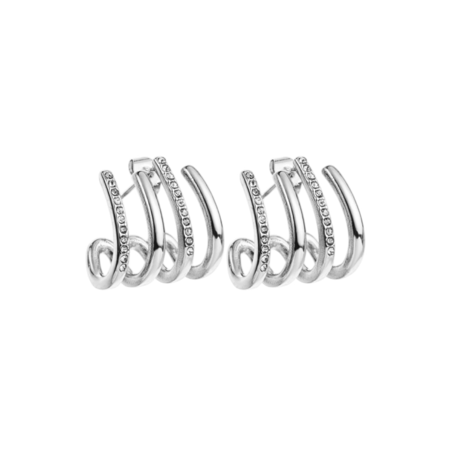 Boucles d’oreilles Cali - doré ou argent