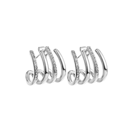 Boucles d’oreilles Cali - doré ou argent