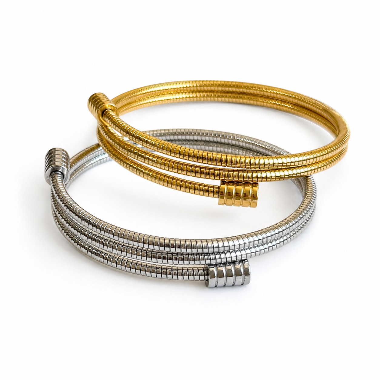 Devone - bracelet multitours - doré ou argent