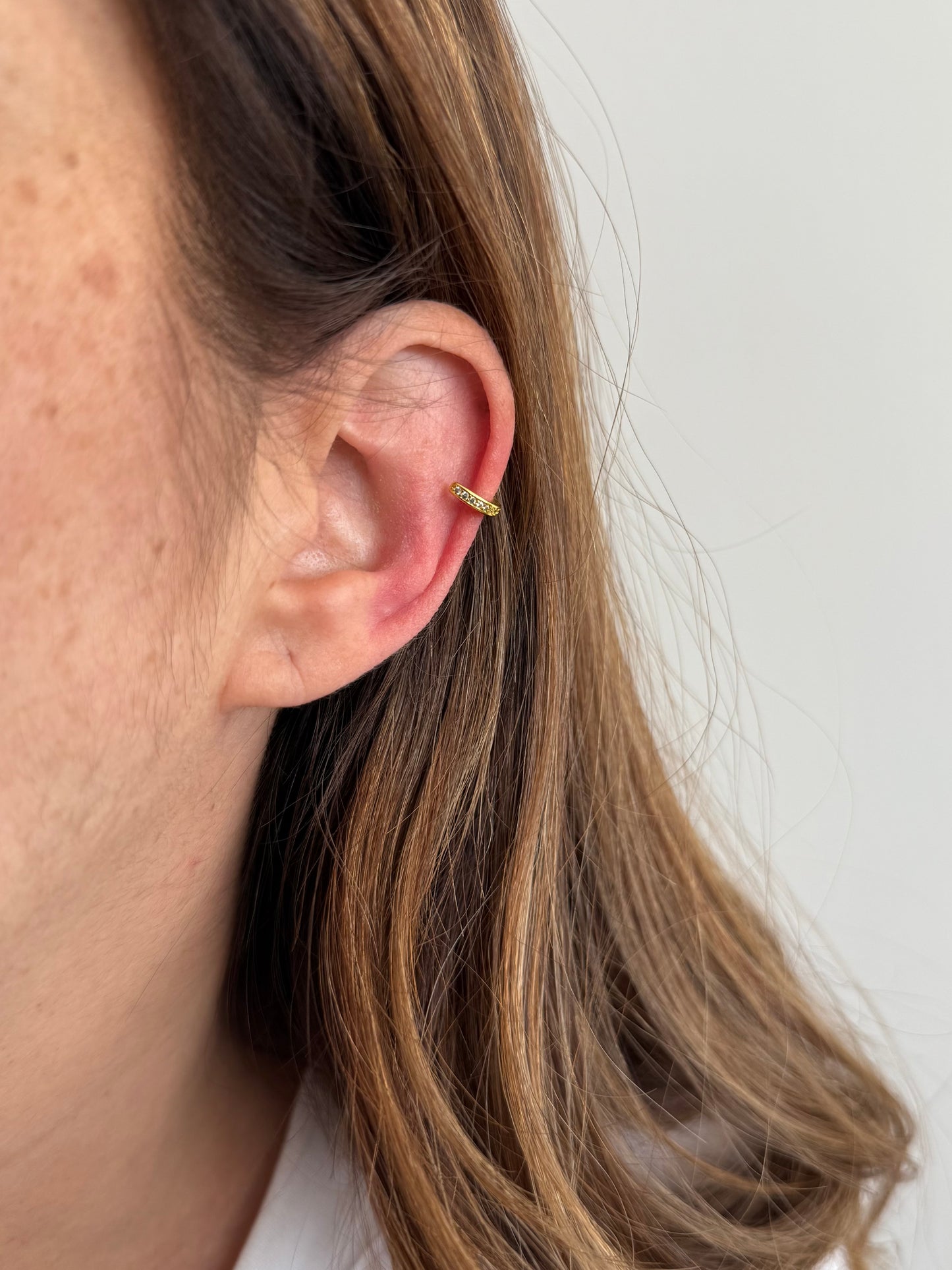 Earcuff Andy - monoboucle vendue à l’unité - doré ou argent