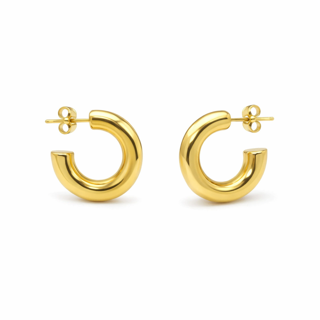 Small Hoops - doré ou argent