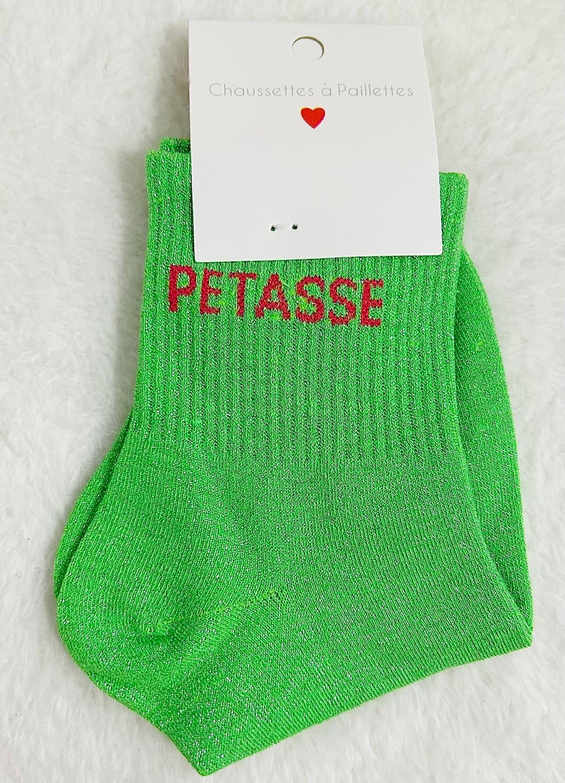 Chaussettes à paillettes