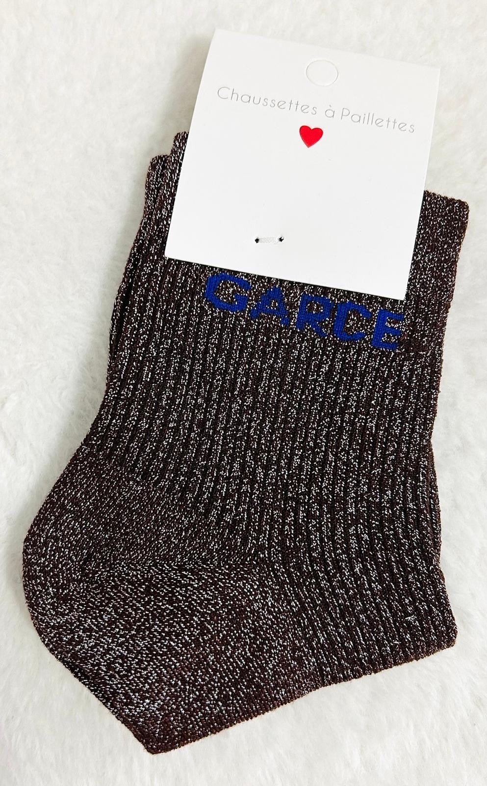 Chaussettes à paillettes