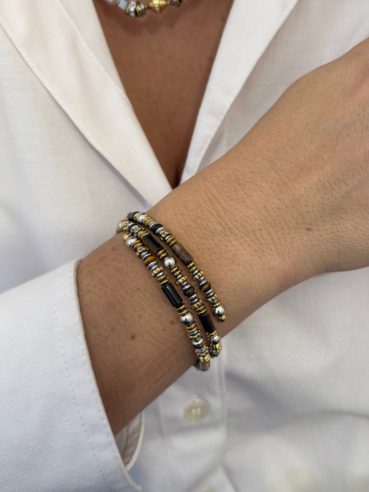 Mazaé - Bracelet multi-tours - plusieurs couleurs disponibles