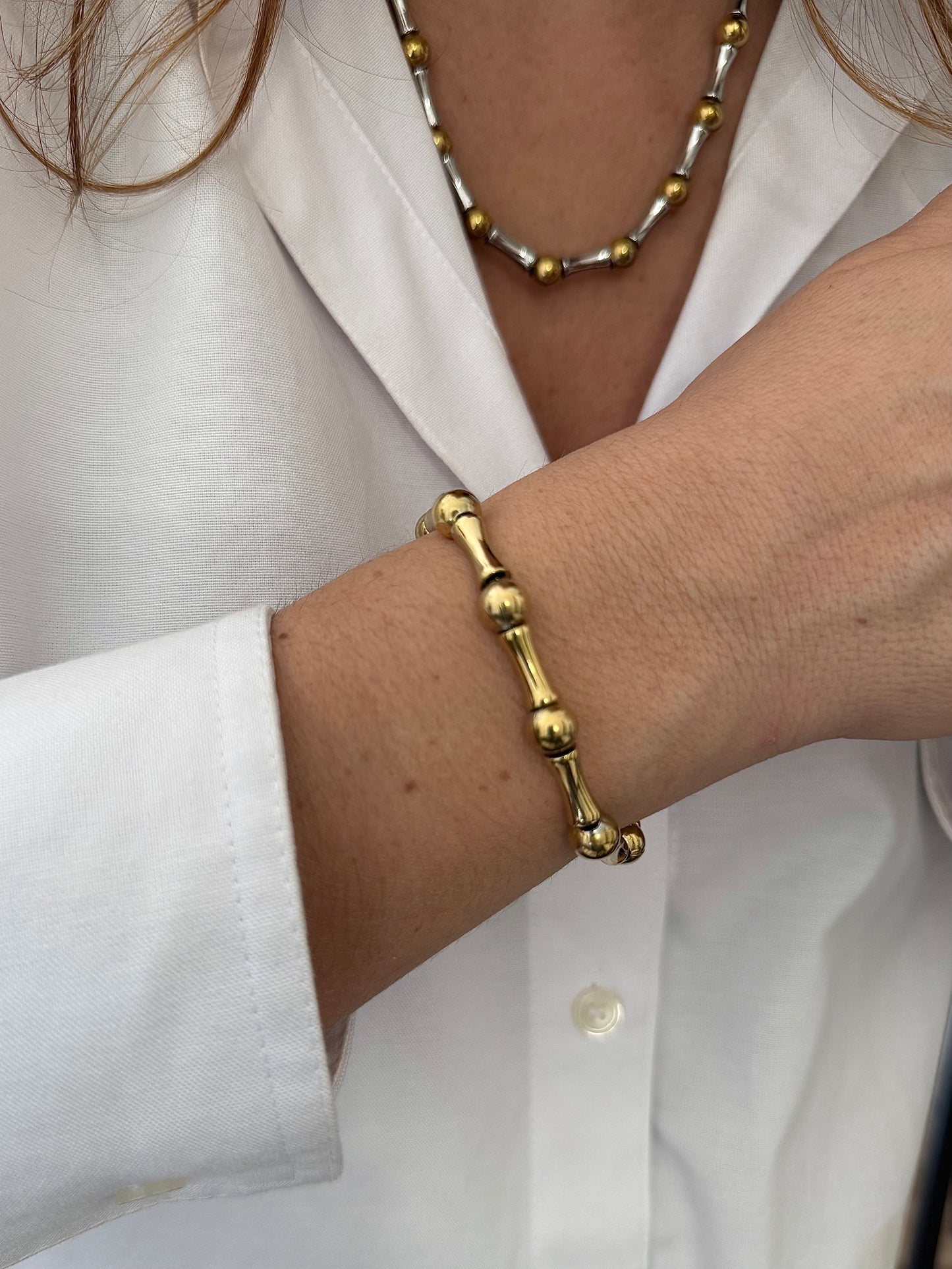 Figari - le bracelet - doré ou bicolore