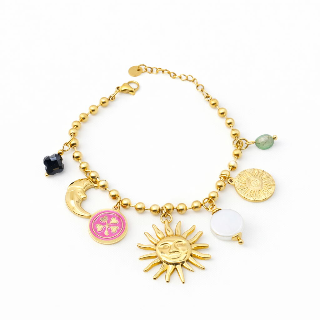 Aglaé - le bracelet - Multi Pampilles