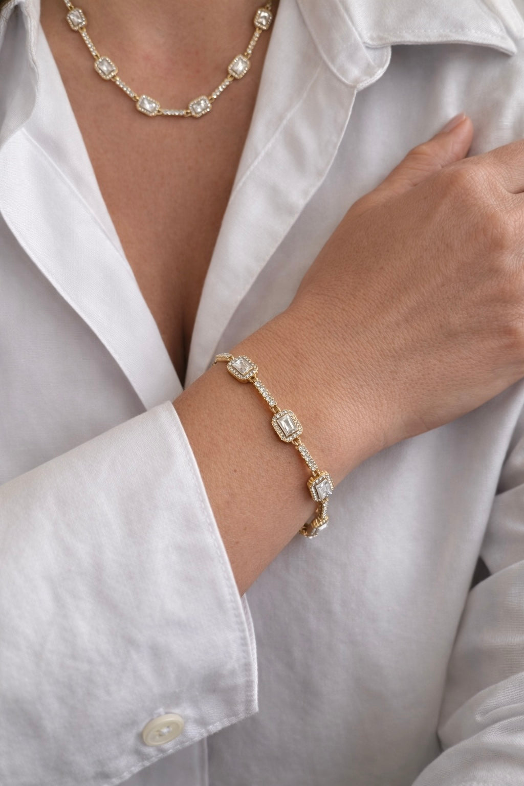 Iris - le bracelet - doré ou argent