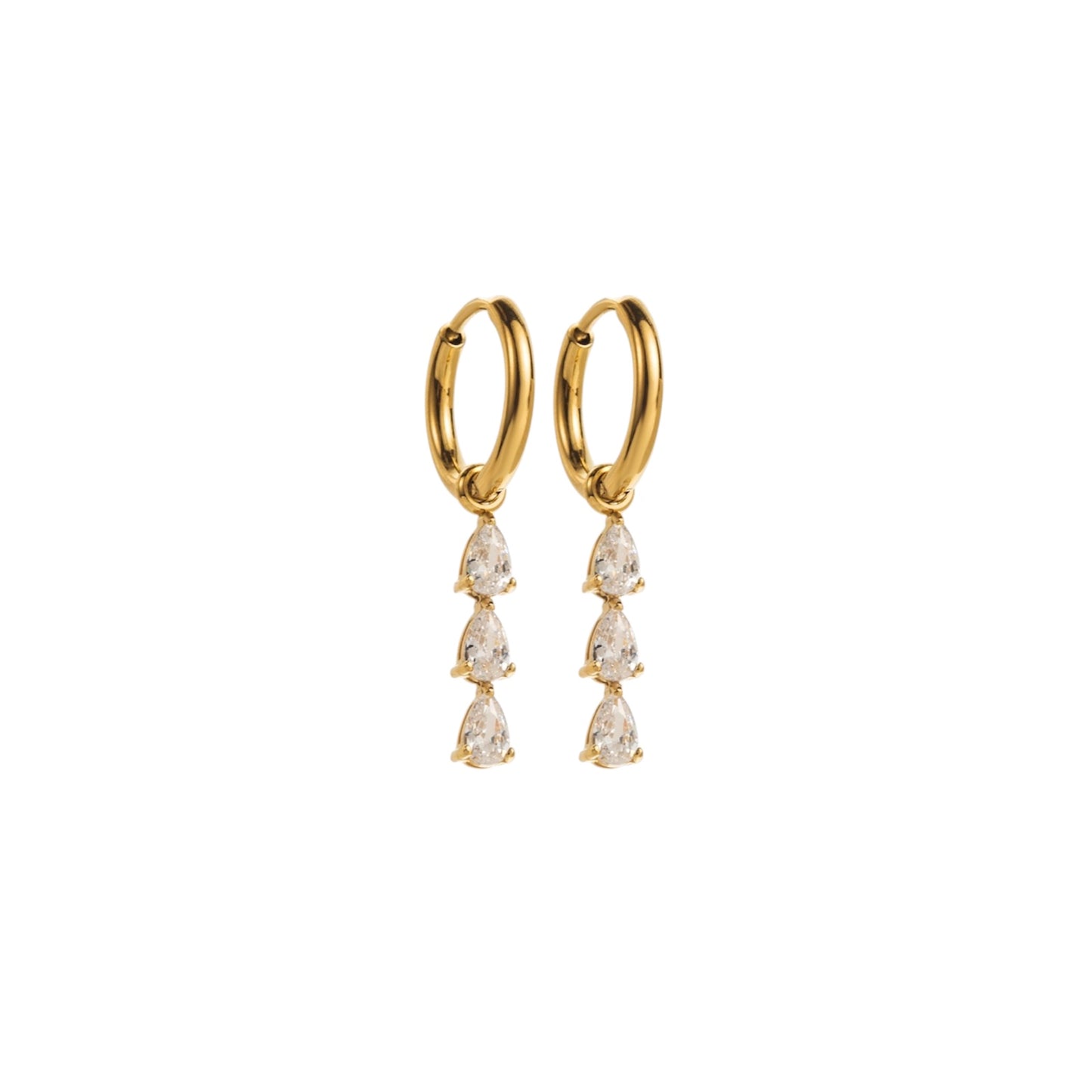 Boucles d’oreilles Lya - argent