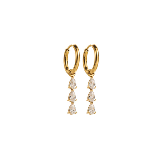Boucles d’oreilles Lya - argent
