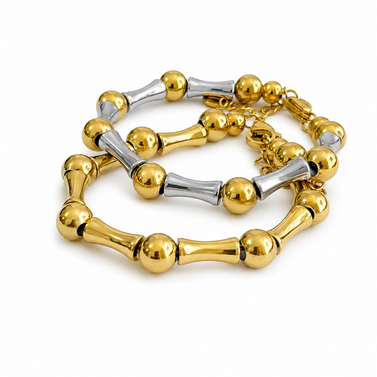 Figari - le bracelet - doré ou bicolore
