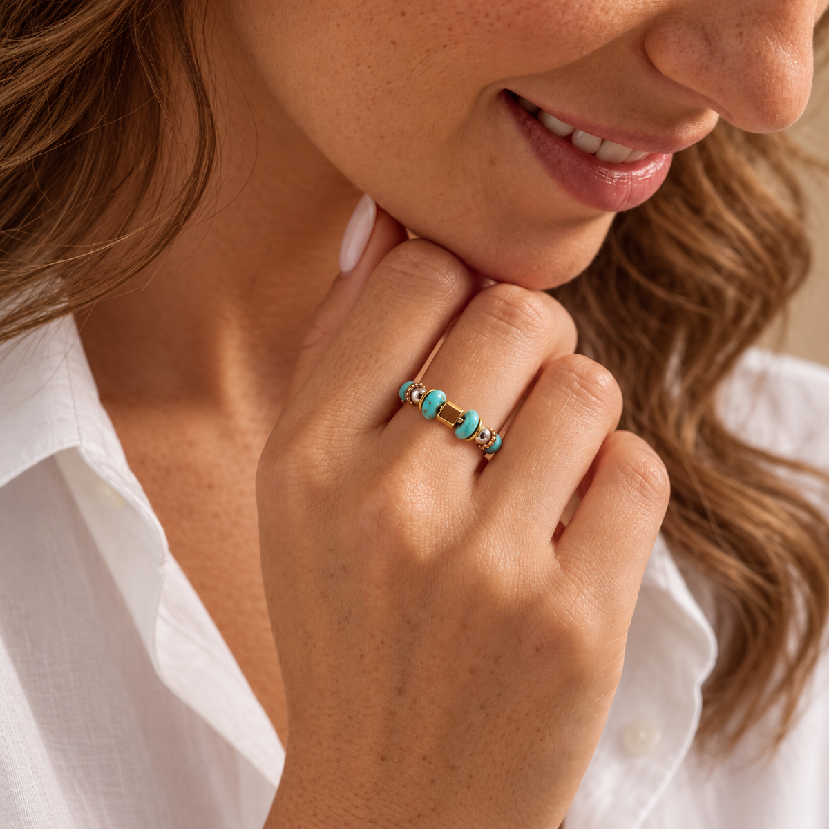 Bague Naguel - plusieurs couleurs disponibles