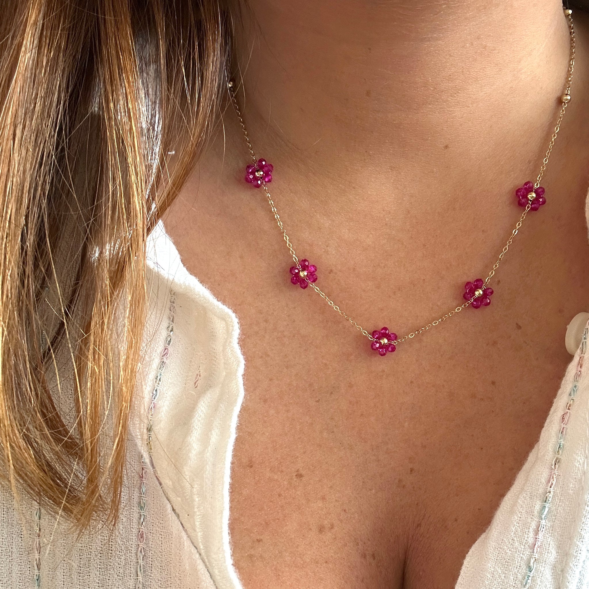 Petites Fleurs Fushia