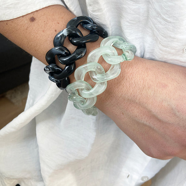 Louisa Vert d’eau - le bracelet