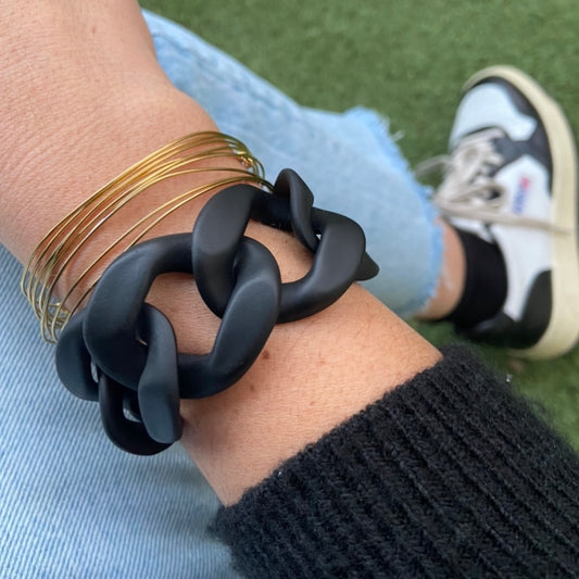 Liara Noir - Maxi Bracelet