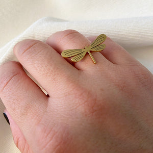 Bague Libellule