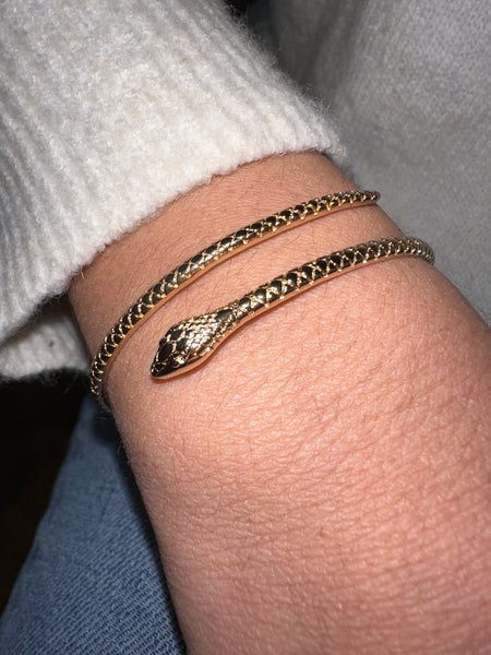 Snake - Bracelet ( 3 microns ) ★